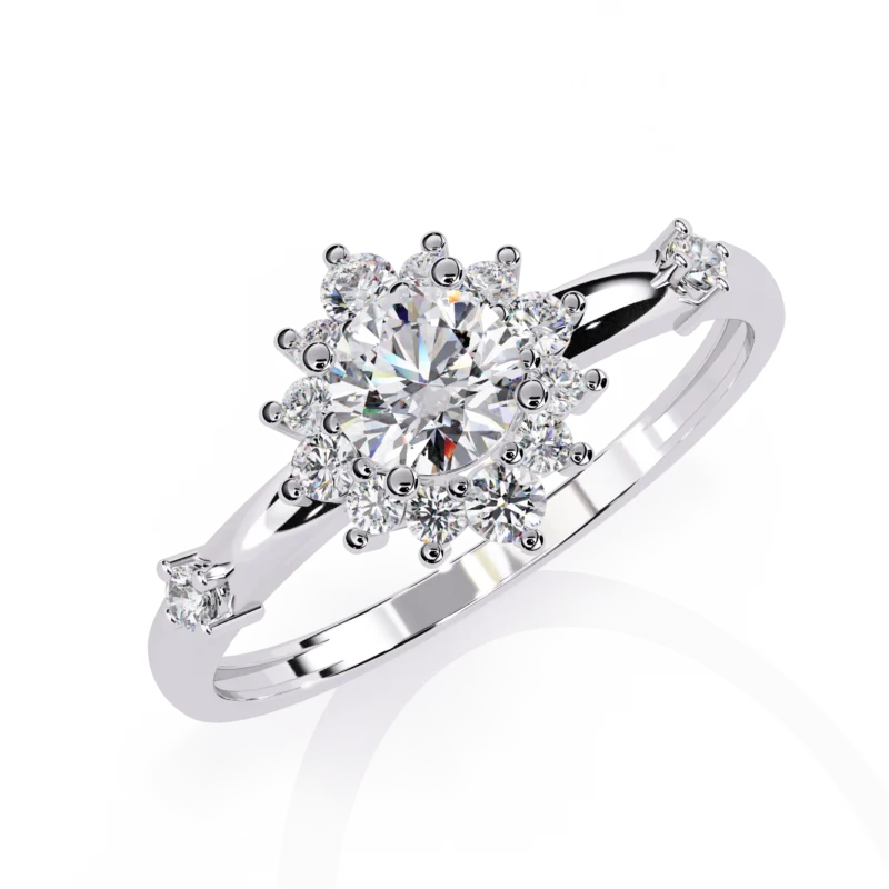 Lab Grown Diamond Engagement Ring