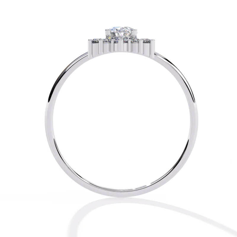 Lab Grown Diamond Engagement Ring