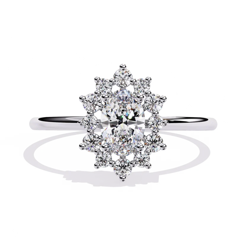 Lab Grown Diamond Engagement Ring