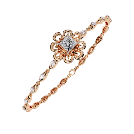 Modern Diamond Bangle ? High Shine Jewelry Style