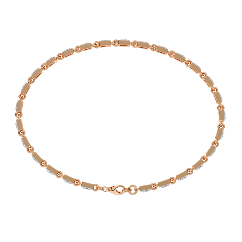 Lab Grown Diamond Bracelet - Bezelis