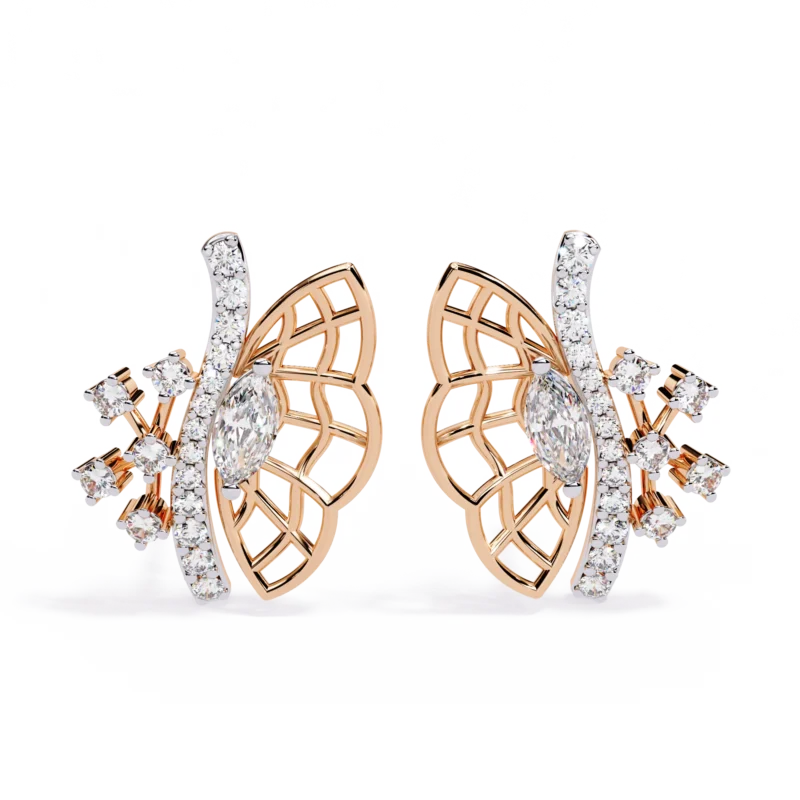 Lab Grown Diamond Earrings - Bezelis