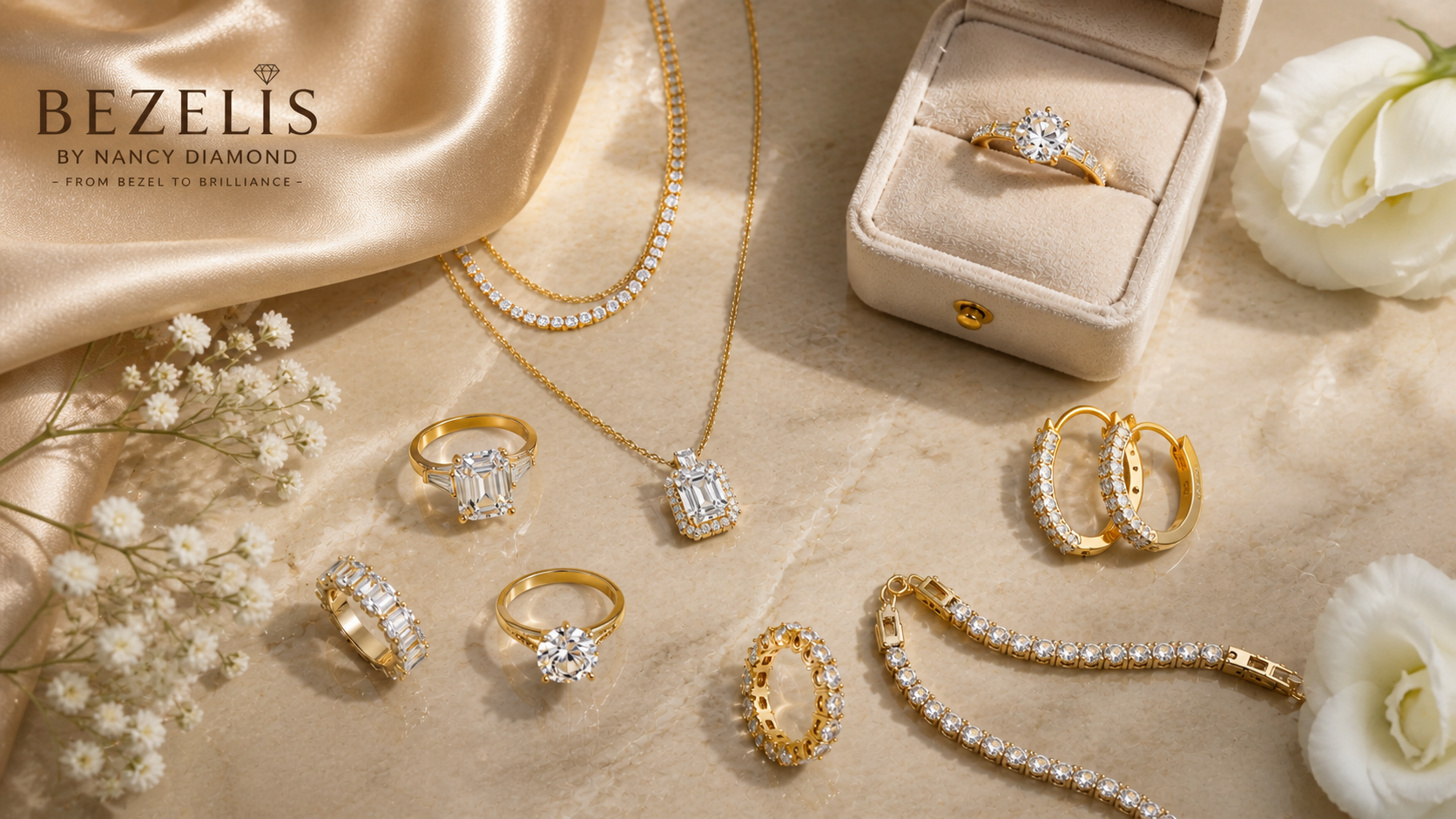 Lab Grown Diamond Ring Jewellery - BEZELIS