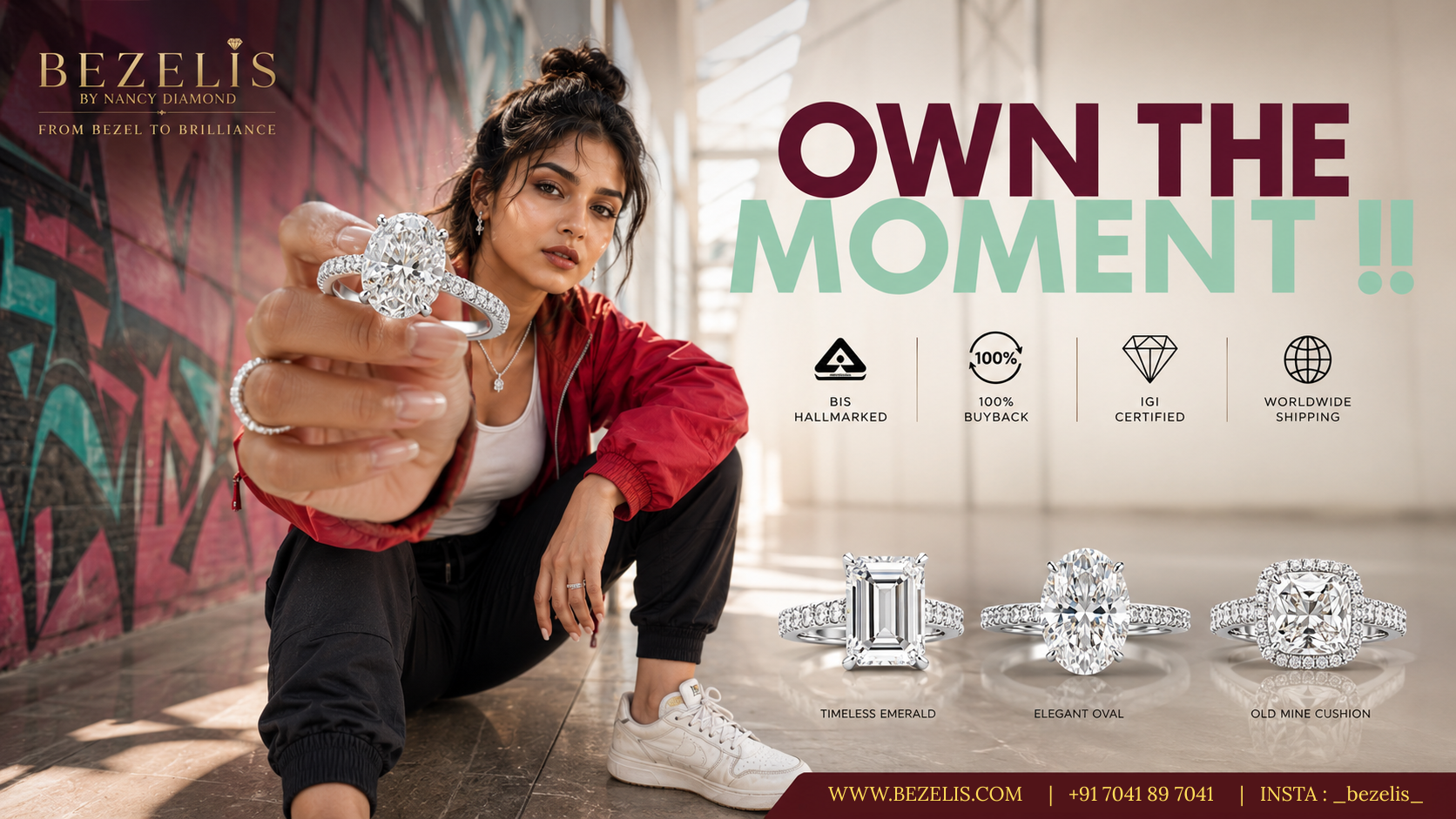 Dailywear Lab Grown Diamond Jewellery - BEZELIS
