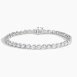 Round Cut Diamond Tennis Bracelet