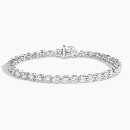 Round Cut Diamond Tennis Bracelet