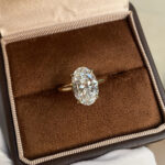 Oval Cut Lab Grown Diamond Solitaire Ring