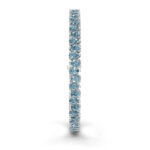Rare Pear Cut Blue Diamond Tennis Bracelet