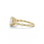 Oval Cut Lab Grown Diamond Solitaire Ring