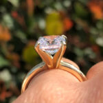Princess Cut Lab Grown Diamond Solitaire Ring