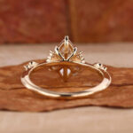 Marquise Cut Lab Grown Diamond Solitaire Ring