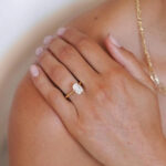 Oval Cut Lab Grown Diamond Solitaire Ring