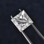 Princess Cut Lab Grown Diamond Solitaire Ring