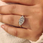 Marquise Cut Lab Grown Diamond Solitaire Ring
