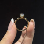 Oval Cut Lab Grown Diamond Solitaire Ring