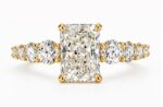 Radiant Cut Lab Diamond Ring