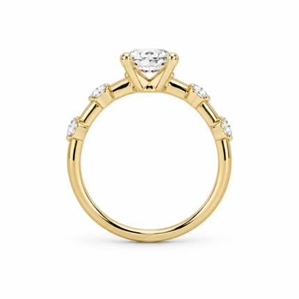 Oval Cut Lab grown Diamond Solitaire Ring