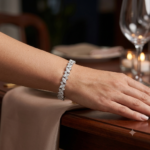 Marquise Cut Diamond Cluster Bracelet
