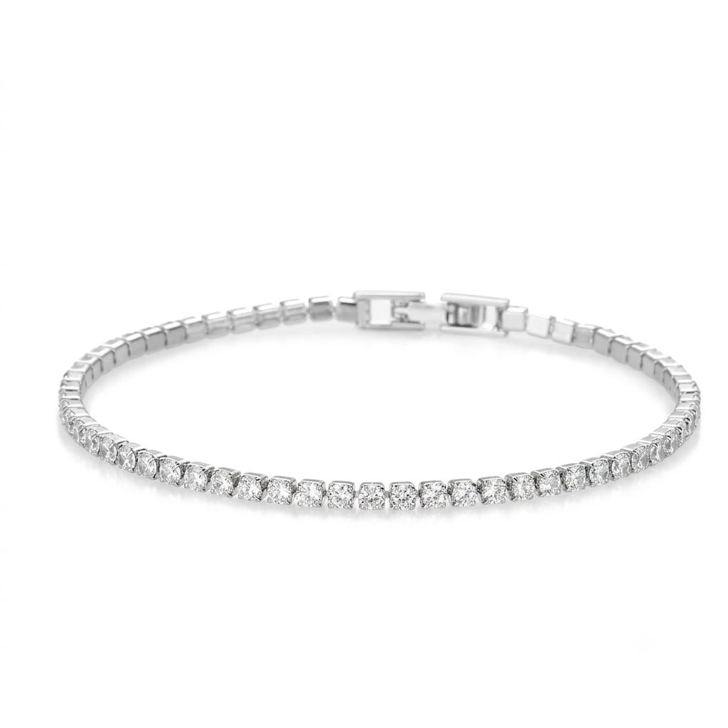 Round Cut Diamond Tennis Bracelet Round Cut Lab grown Diamond Tennis Bracelet