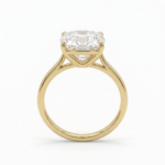 Cushion Cut Lab Grown Diamond Solitaire Ring