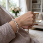 Pear Cut Diamond Tennis Bracelet