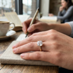 Princess Cut Lab Grown Diamond Solitaire Ring