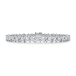 Marquise Cut Diamond Cluster Bracelet
