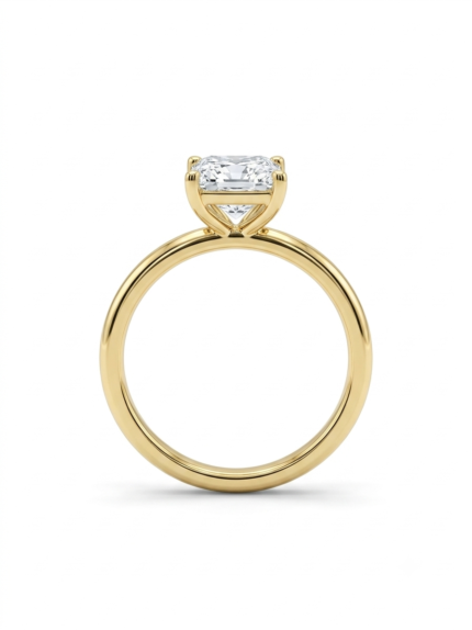Princess Cut Lab Grown Diamond Solitaire Ring