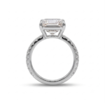 Emerald Cut Lab Grown Diamond Solitaire Ring