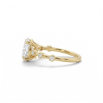 Oval Cut Lab Grown Diamond Solitaire Ring