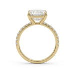 Radiant Cut Lab Grown Diamond Solitaire Ring