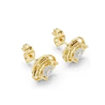 Mandala Diamond Stud