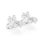 Butterfly Diamond Stud Earrings