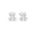 Butterfly Diamond Stud Earrings