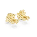 Floral Scroll Stud