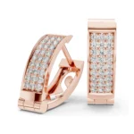 Pave Diamond Huggie