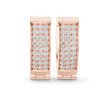 Diamond Huggie Earrings