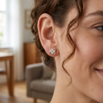 Swirl Cluster Stud